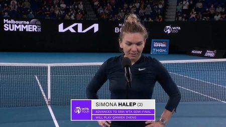 Simona Halep, prima reacție după victoria de la Melbourne! „Nimic nu a mers! Serviciul meu a fost de rahat”