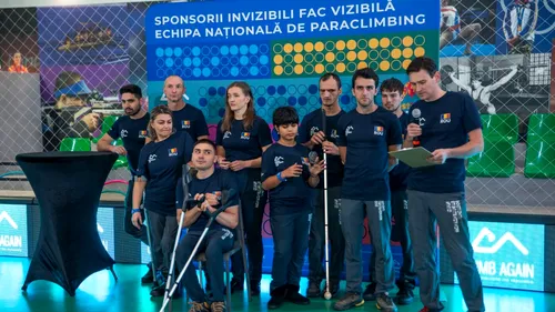 Lotul Național de Paraclimbing a lansat o nouă campanie cu visul de a ajunge la Jocurile Paralimpice! „Ne dorim să-i facem vizibili pe acești sportivi”. VIDEO