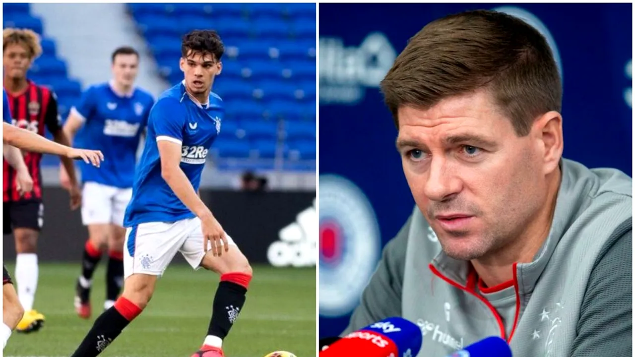Suporterii lui Rangers s-au rugat de Steven Gerrard să-l introducă titular pe Ianis Hagi în derby-ul cu Celtic