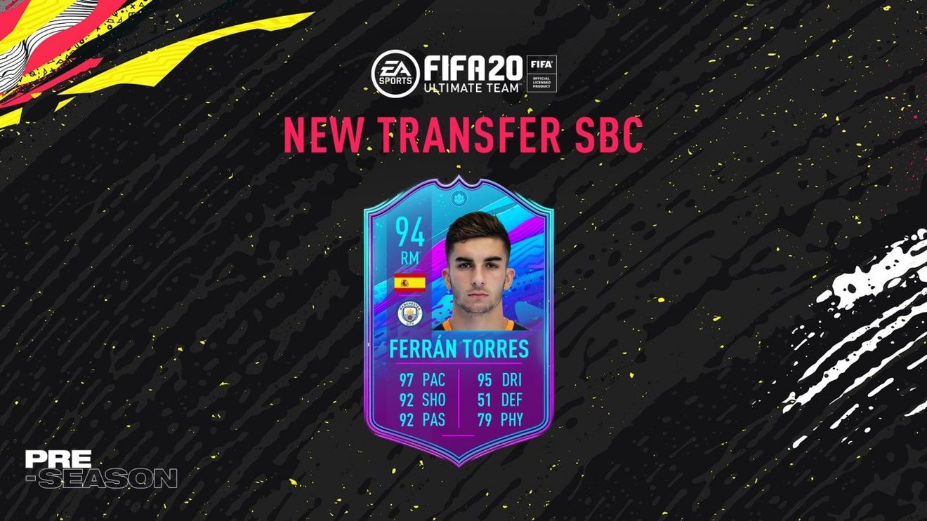 Mijlocașul Ferran Torres, cel mai nou card din FIFA 20! Noul transfer de la Manchester City are o viteză incredibilă de 97 și valorează 80.000 de monede. Recenzia completă
