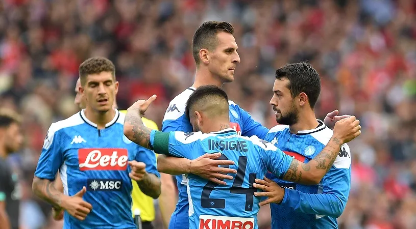 Napoli - AS Roma 2-1. Insigne a marcat un gol fabulos în derby-ul din Serie A, iar „perla” lui Fonseca a revenit după aproape 6 luni. VIDEO cu fazele meciului