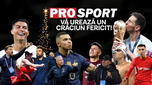 ProSport vă urează Crăciun Fericit! Evenimentele cheie din fotbalul românesc și internațional care sunt de urmărit până la finalul anului | FOTO