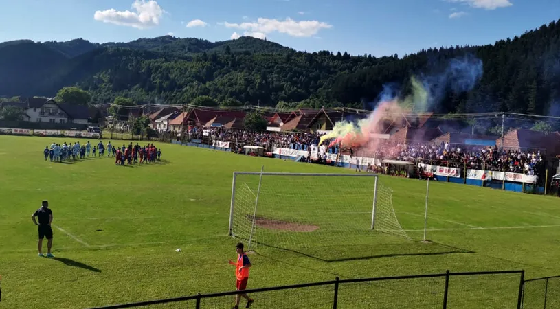 Olimpic Zărnești și Inter Stars Sibiu au încheiat la egalitate manșa tur a barajului de promovare în Liga 3, după ce brașovenii au înscris încă din secunda 20! Promovarea se decide la Sibiu