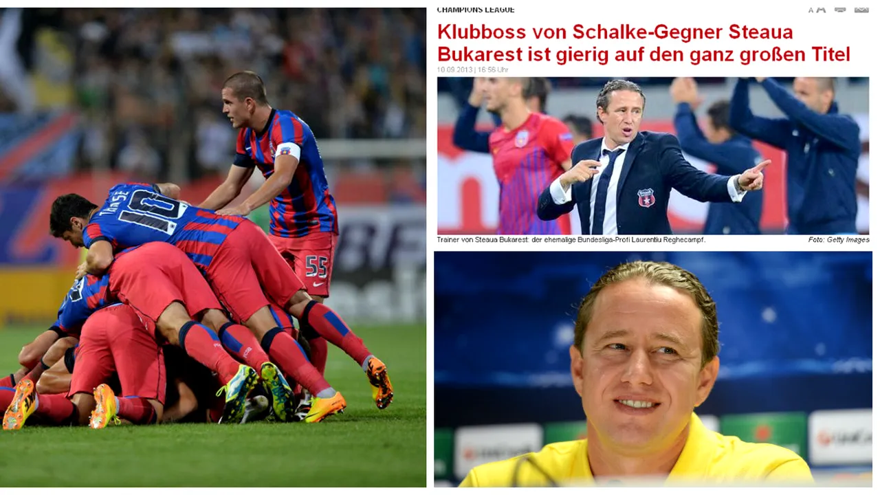 Asta e marea șansă a lui Reghe! Ce scriu nemții înainte de Schalke - Steaua