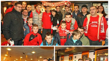 "Câinii", sufocați de fani la Constanța! Jucătorii au rămas fără cuvinte: "Mi-am sunat familia în Franța să le spun ce s-a întâmplat! E incredibil"