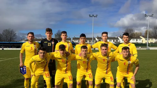 România U18 a învins Irlanda U18, scor 1-0, într-un meci de pregătire