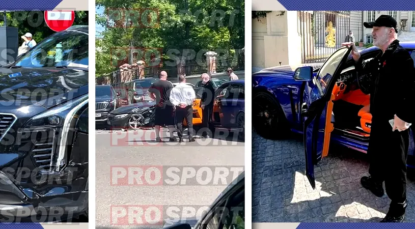 Detalii despre accidentul în care a fost implicată limuzina de 500.000 de euro a lui Gigi Becali: unde se afla Luțu și de ce a deschis miliardarul proces după ce i-a fost luat carnetul?! EXCLUSIV