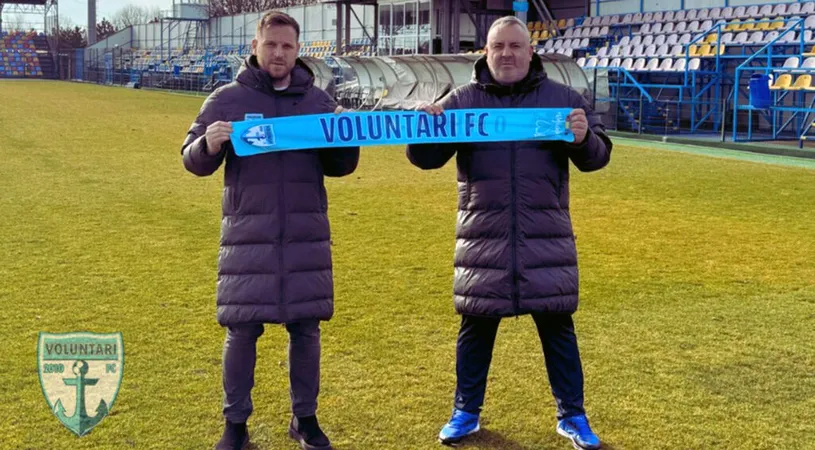 Mihai Iosif, anunțat oficial de FC Voluntari. Obiectivul noului staff tehnic al ilfovenilor