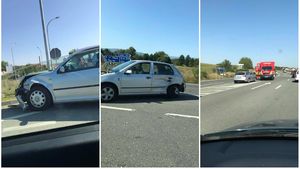 ULTIMA ORĂ‚ | Două handbaliste braziliene din Liga Națională, rănite într-un accident pe DN 1! Imagini de la fața locului și reacția autorităților