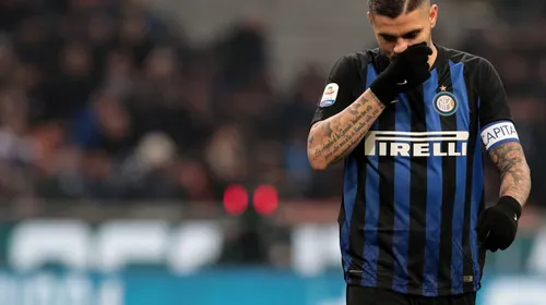 Icardi, OUT din lotul lui Inter și deposedat de banderolă! Motivele din spatele deciziei „nerazzurrilor”