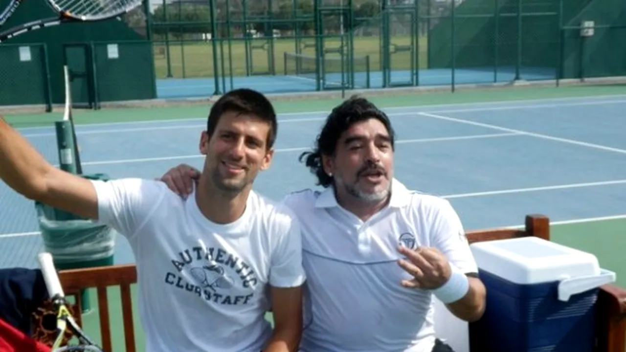 Maradona, dezvăluire cutremurătoare despre Djokovic: 