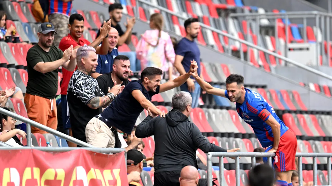 Dean Beța a văzut de la stadion prima victorie a Stelei în Liga 2. Absent de mai bine de un an de pe teren, e nerăbdător să revină: ”Vreau să fiu lângă echipă”