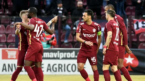 CFR Cluj - FC Argeș 3-1, în etapa 26 din Superliga | Krasniqi se face din nou remarcat!