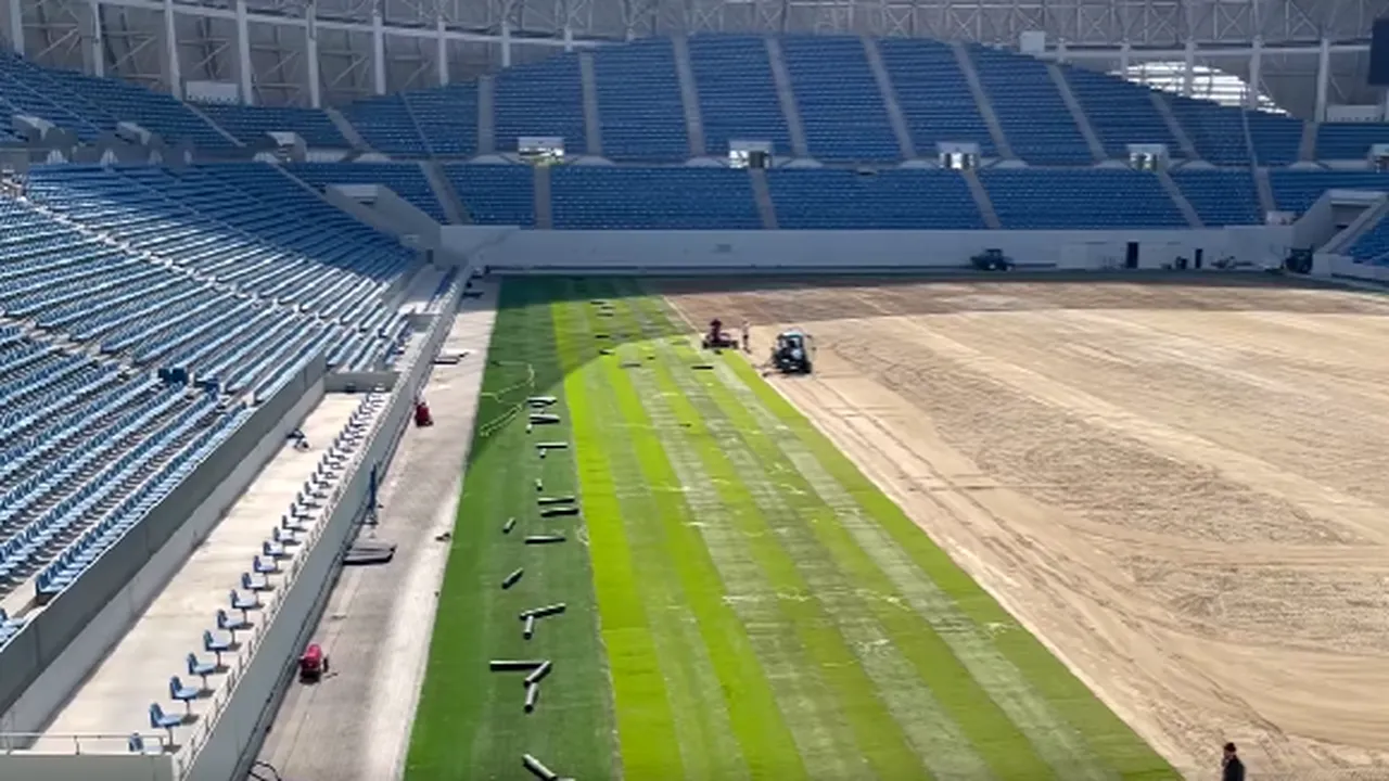 Se lucrează intens la stadionul „Ion Oblemenco”! Cum arată arena cu o săptămână înaintea derby-ului Universitatea Craiova - FCSB | VIDEO & FOTO