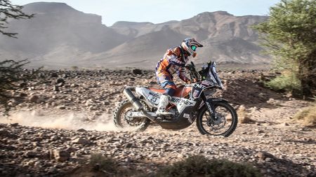 Emanuel Gyenes s-a clasat pe locul 23 în etapa a treia a Raliului Dakar 2017, la clasa moto