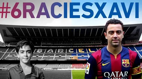 „Mitul” Xavi, la ultimul meci la Barcelona. Joc emoționant pe „Camp Nou”: la ultima partidă a lui Xavi, catalanii primesc medaliile de campioni și titlul
