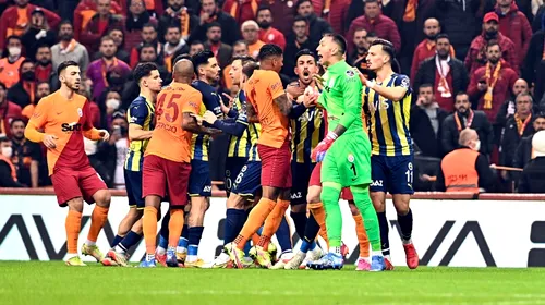 Scandal mare după derby-ul Galatasaray – Fenerbahce. Președintele lui Moruțan și Cicâldău solicită de urgență reforma arbitrajului