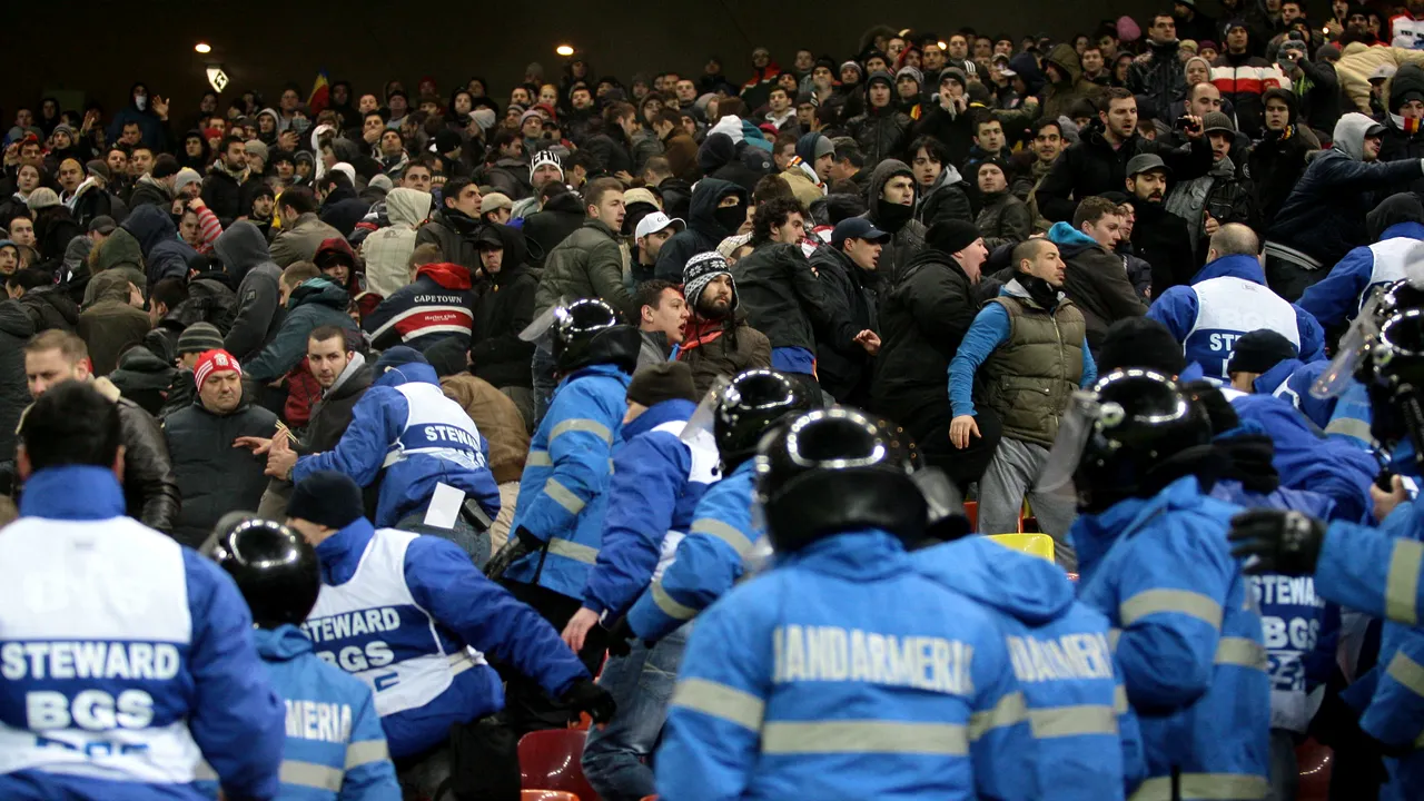 VIDEO | Jandarmii au intervenit la meciul dintre CFR și FCSB! De la ce a pornit scandalul și ce pedepse au primit fanii