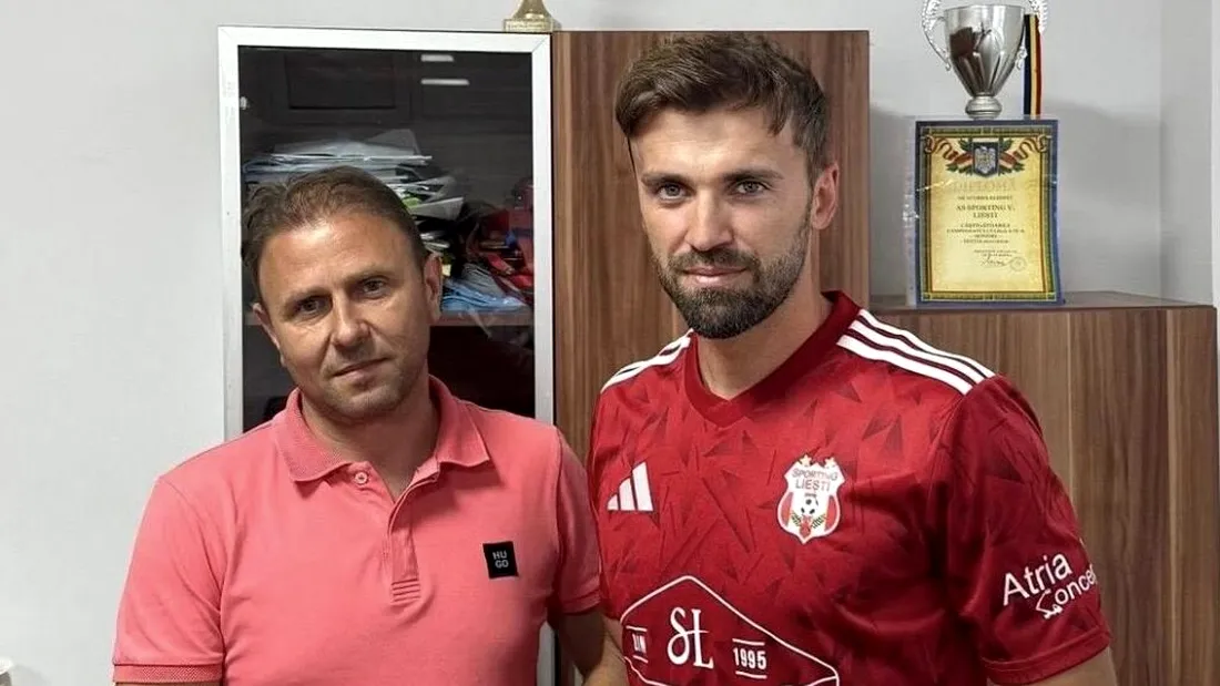 Sporting Liești și-a luat atacant globe-trotter! Petrișor Voinea a jucat în toate colțurile pământului și a revenit în România după 10 ani