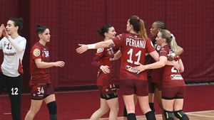 Cine transmite la TV Rapid - Kristiansand, meci din sferturile de finală ale Ligii Campionilor! Norvegiencele sunt deținătoarele trofeului