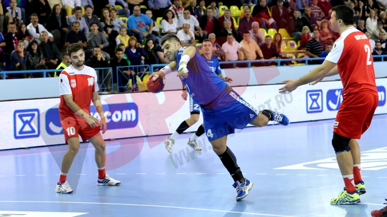 Trei echipe românești înscrise în Cupa EHF și una în Challenge Cup la handbal masculin