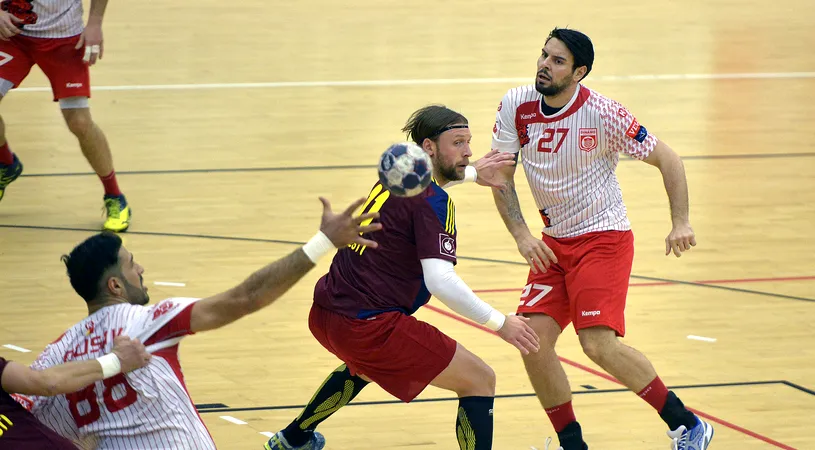 Steaua a preluat comanda în handbalul masculin, după un succes în fața marii rivale, Dinamo! Campioana en-titre a suferit a treia înfrângere în ultimele patru jocuri în Liga Națională