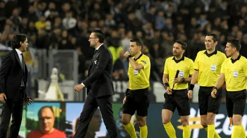 Hațegan și brigada lui, făcuți praf după Lazio - Salzburg. Cel mai bun arbitru român, notat cu 4 într-o seară plină cu evenimente. Ce i se reproșează: 