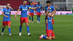FK Csikszereda – FCSB 0-2, în etapa 2 din Superliga. Echipa lui Gigi Becali urcă pe primul loc în clasament