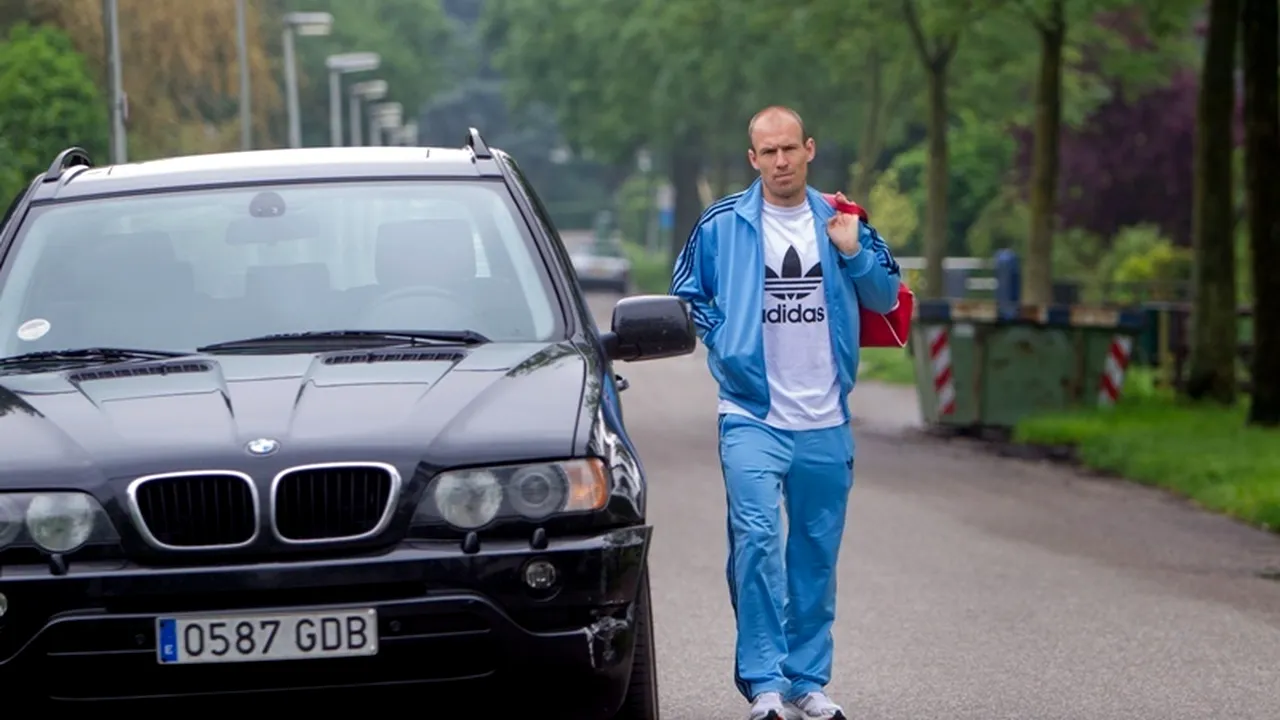 Emoții pentru olandezi!** Robben, absent de la antrenamentul dinaintea meciului cu Danemarca!