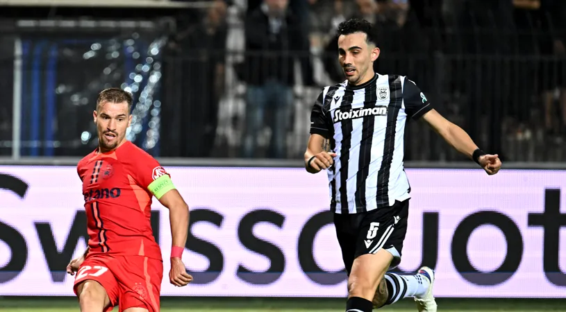 Ce a făcut Darius Olaru timp de 35 de minute în vestiar, după ce a fost eliminat în PAOK - FCSB 0-1. La final, căpitanul l-a făcut praf pe arbitrul neamț: „A inventat acel cartonaș roșu”