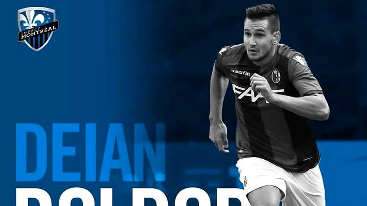 FOTO | Deian Boldor, prezentat oficial la Montreal Impact! Românul a fost împrumutat de Bologna pentru un sezon