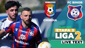 FC Bihor își ia revanșa la Târgoviște, cu vârf și îndesat, și lasă Chindia în beznă înainte de Paște