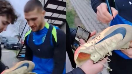 „Să nu le pui pe OLX”. Daniel Bîrligea, atacantul pe care Gigi Becali cere 15.000.000 de euro, gest pentru un tânăr fotbalist: „Acum, că am ghetele lui, pot muri liniştit”
