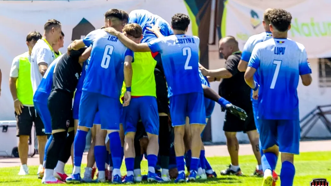 CS Gloria Bistrița forțează obținerea dreptului de promovare din Liga 2 în SuperLiga! Paul Șomodean: ”Oamenii care ne susțin se luptă să obțină acest lucru”