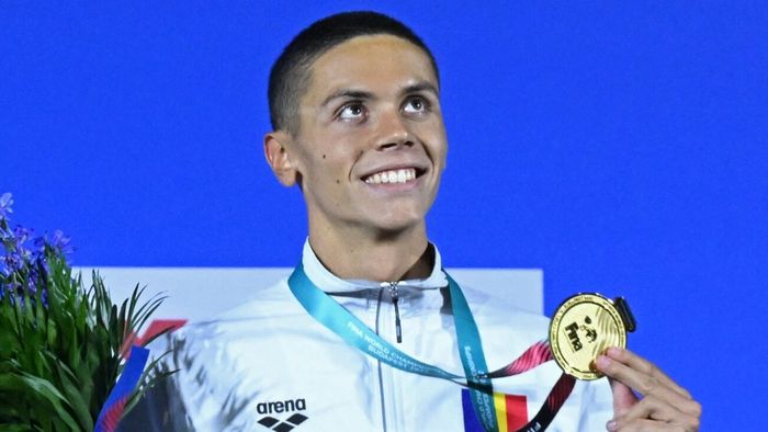 Detaliul prin care a impresionat David Popovici, după cele două medalii de aur cucerite la Mondialele de Natație: „Pe mine mă fascinează efectiv acest lucru!” | VIDEO EXCLUSIV ProSport Live