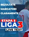 Liga 3, etapa 5 | Unirea Alba Iulia și ACS Mediaş și-a stricat, reciproc, seria excelentă din acest debut de sezon. Unirea Braniştea a reușit scorul rundei. Poli Timișoara și Dunărea Călărași s-au împiedicat din nou