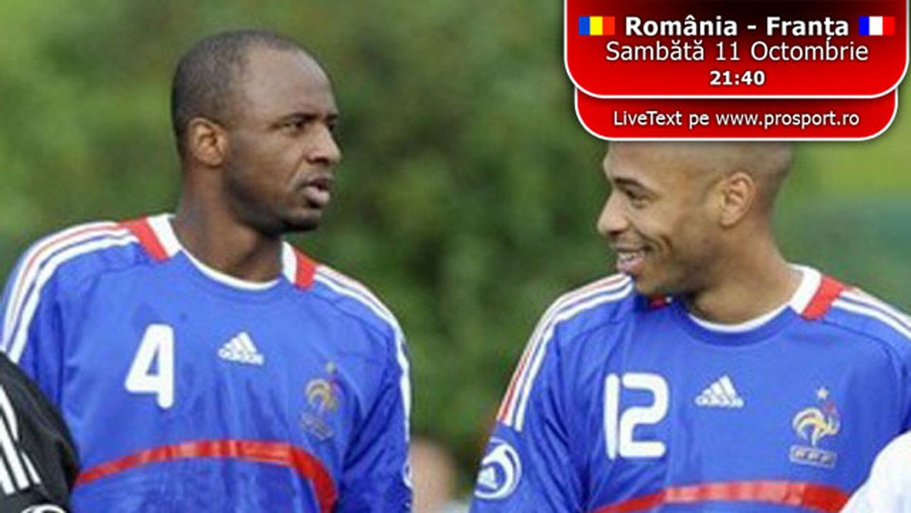 "Vieira va fi căpitanul nostru în locul lui Henry"