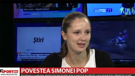 VIDEO | Un interviu spumos cu Simona Pop, campioană olimpică la Rio 2016: "Am rămas 30 de minute în lift la Rio și nu mă căuta nimeni...". Spadasina ambidextră: "Supa o mânănc cu stânga, felul doi cu dreapta"