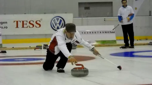 Avem și curling!** Brașovul găzduiește în week-end prima competiției oficială în acest sport olimpic