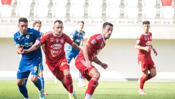 Sepsi OSK și Petrolul, amical spectaculos cu patru goluri. Denis Haruț și Lucian Dumitriu au revenit pe gazon
