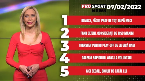 ProSport News | Gigi Becali, bicuit de tatăl său! Transfer pentru play-off de la Gică Hagi. Cele mai importante știri ale zilei | VIDEO