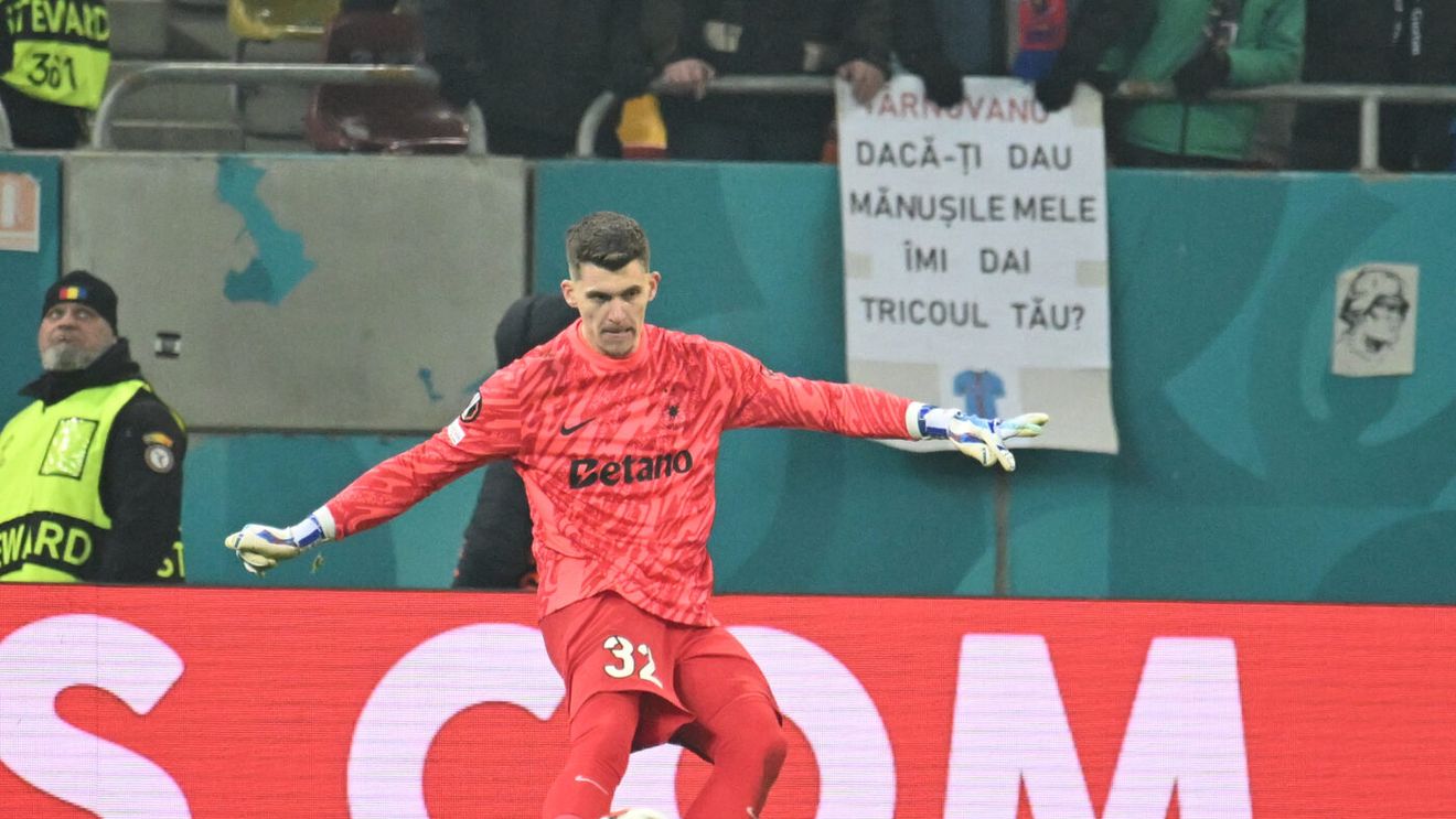 Gigi Becali poate da lovitura deceniului cu transferul lui Ştefan Târnovanu în Premier League. „Fizic senzațional, pentru fotbalul mare”