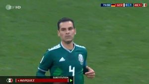 FOTO | La 39 de ani, Rafa Marquez a intrat în teren cu Germania, campioana mondială en-titre! E la al cincilea turneu final din carieră