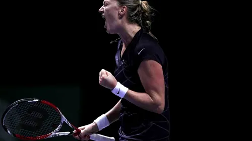 Petra Kvitova s-a calificat în „careul de ași” la Turneul Campioanelor. Programul semifinalelor