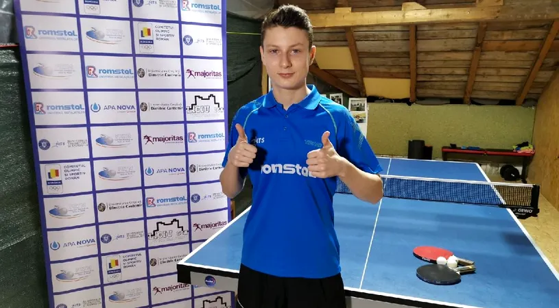 Darius Movileanu, campionul mondial la tenis de masă care cântă în corul bisericii!