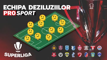 Giulești, un vagon de dezamăgiri, dar nici „mofturile” lui Gigi Becali la FCSB nu sunt departe! Cum arată primul 11 al evoluțiilor sub așteptări după 11 etape de campionat
