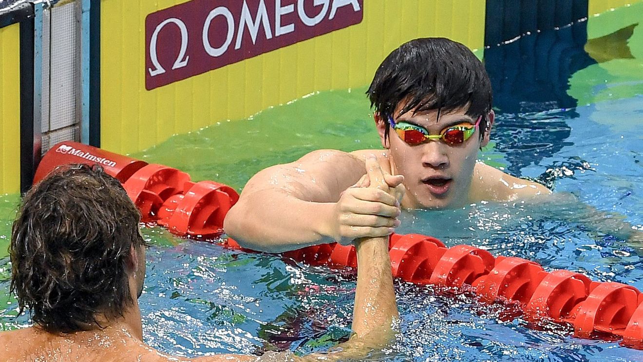 Chinezul Zhanle Pan, atac împotriva lui Kyle Chalmers și David Popovici: „Când am câștigat noi, au cedat nervos”