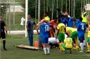 Fotbalistul a fost lovit violent într-un meci din Super Liga și a intrat în comă! Scene horror cu momentul accidentării | VIDEO