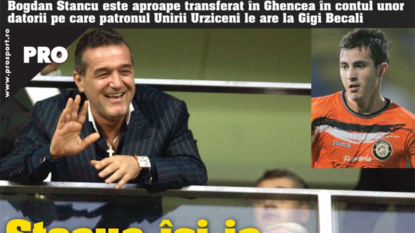 Bogdan Stancu la Steaua?