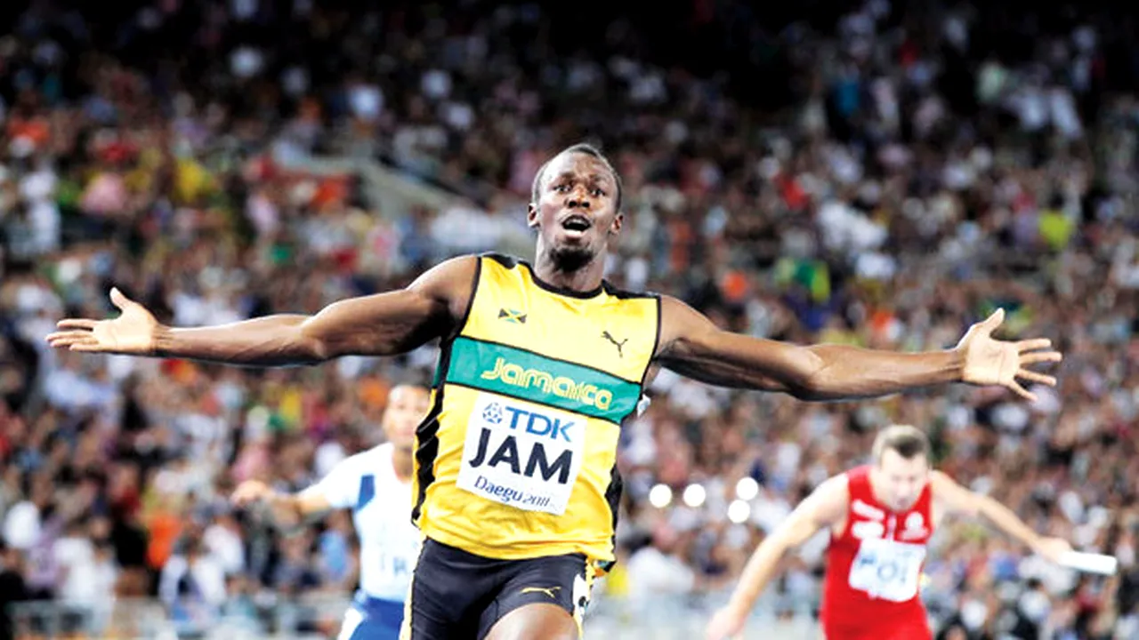 Singur(i) pe lume!** Usain Bolt a cucerit a doua medalie de aur în ultima zi a CM, cu record mondial la 4x100 m